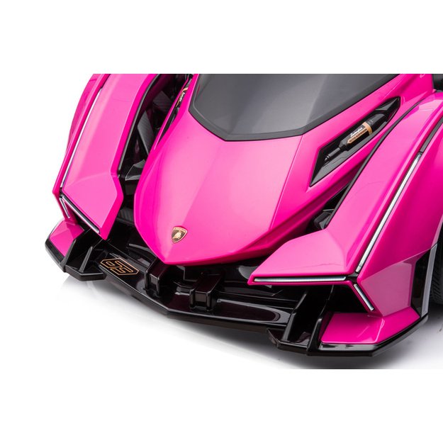 Elektrinis pasivažinėjimas automobiliu Lamborghini GT HL528 Pink 3