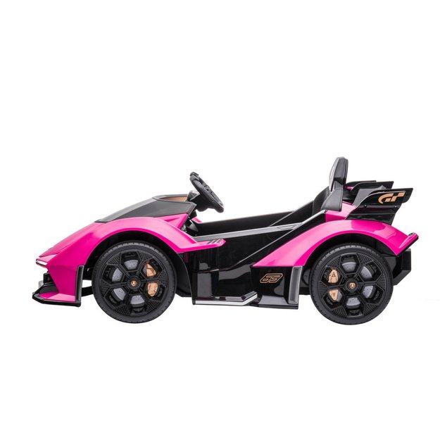 Elektrinis pasivažinėjimas automobiliu Lamborghini GT HL528 Pink 2