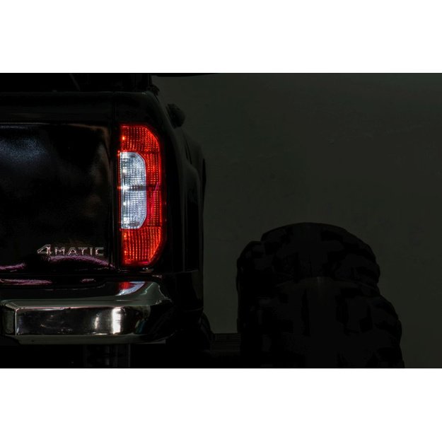 Akumuliatorinis automobilis "Mercedes DK-MT950 4x4", juodai lakuotas 33