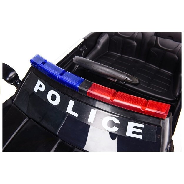 Police Electric Ride-On Car - Black 7