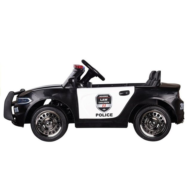 Police Electric Ride-On Car - Black 4