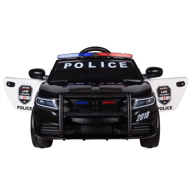 Police Electric Ride-On Car - Black 3
