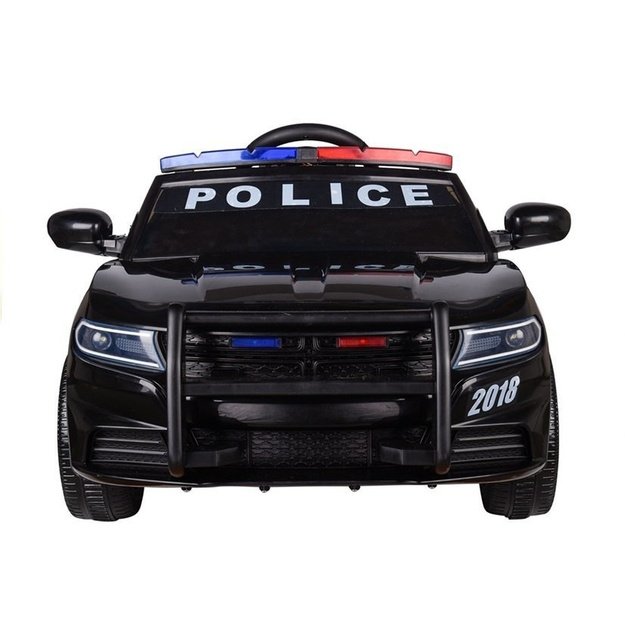 Police Electric Ride-On Car - Black 1