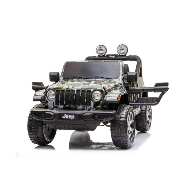 Elektrinis važiuojantis automobilis Jeep Wrangler Rubicon DK-JWR555 Camo 2