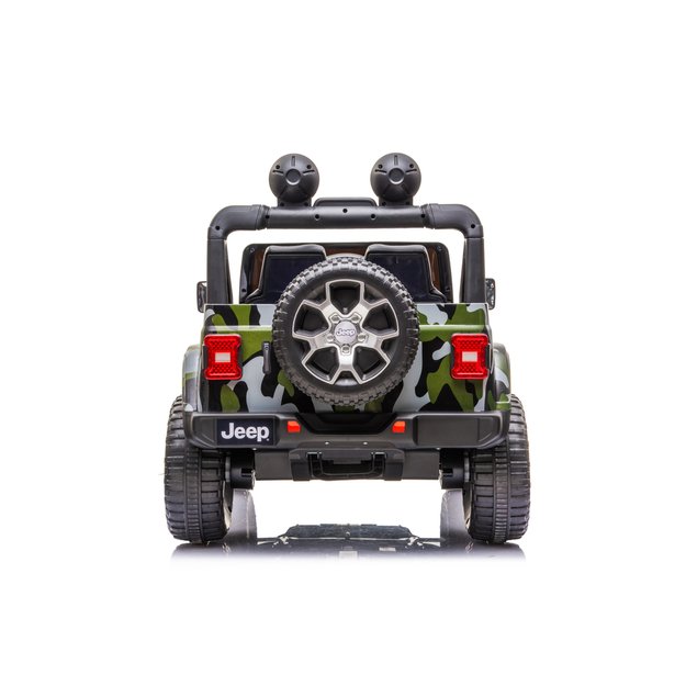 Elektrinis važiuojantis automobilis Jeep Wrangler Rubicon DK-JWR555 Camo 9