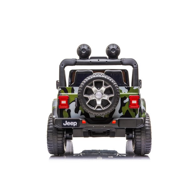 Elektrinis važiuojantis automobilis Jeep Wrangler Rubicon DK-JWR555 Camo 1