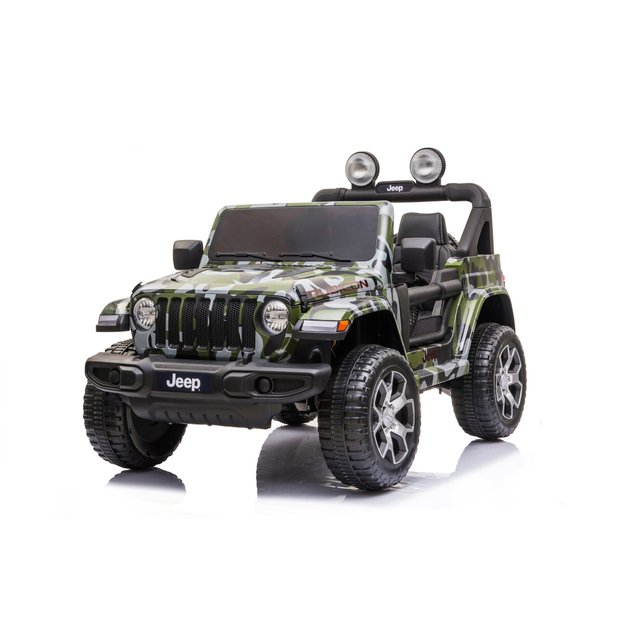 Elektrinis važiuojantis automobilis Jeep Wrangler Rubicon DK-JWR555 Camo 7