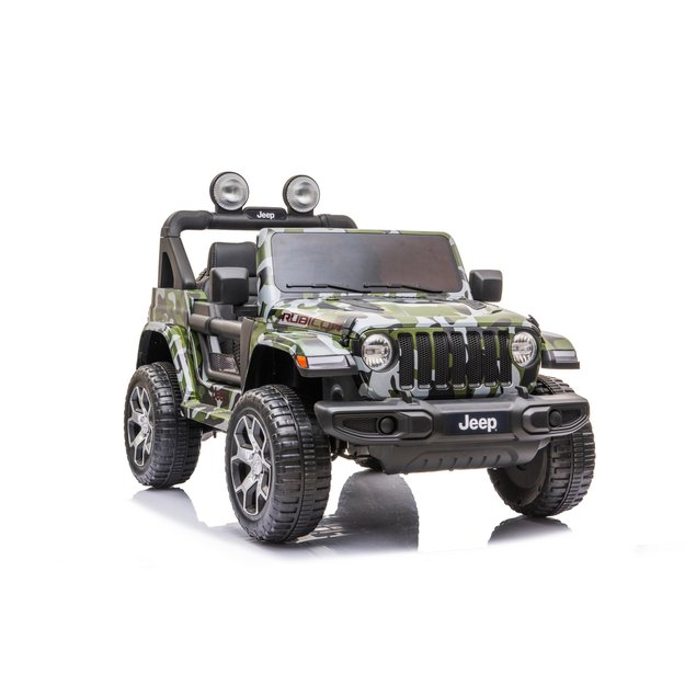 Elektrinis važiuojantis automobilis Jeep Wrangler Rubicon DK-JWR555 Camo 6