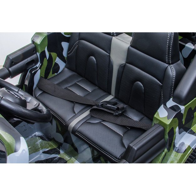 Elektrinis važiuojantis automobilis Jeep Wrangler Rubicon DK-JWR555 Camo 3