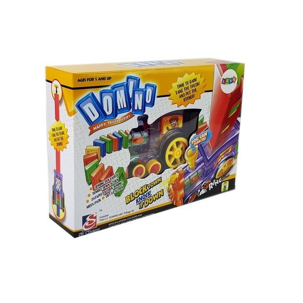 LED Locomotive Arranges Domino Train Building Blocks Puzzle 4