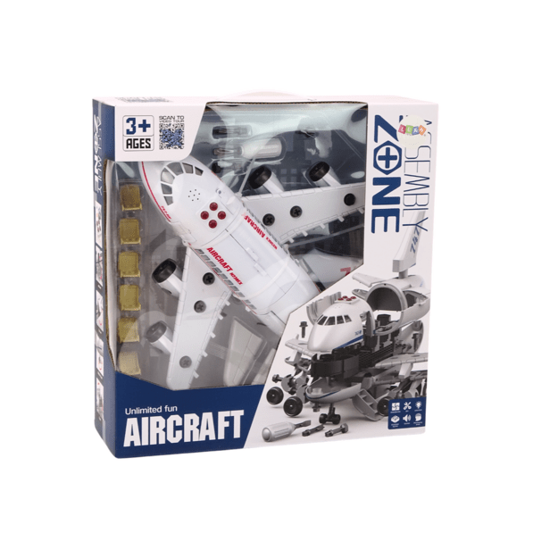 Large Passenger Airplane Turning Tools Lights Sounds 3