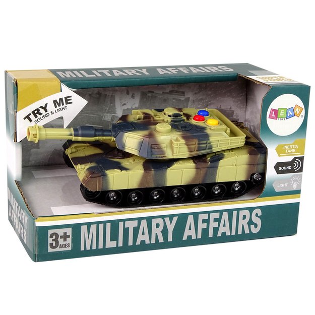 Karinis tankas su garsais ir šviesomis 3