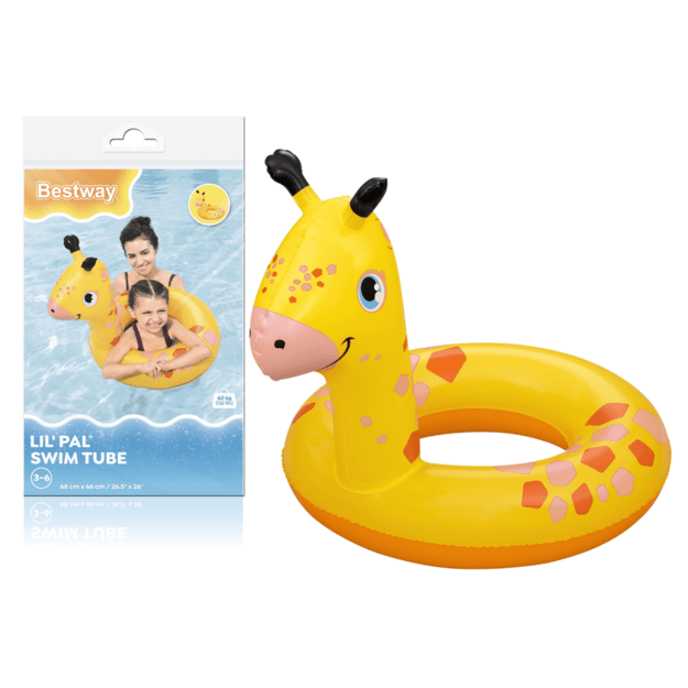Plaukimo ratas „Žirafa“ 68 x 66 cm Bestway 36464