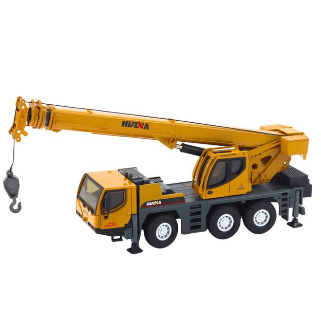 Autokrane Huina Crane Construction Vehicle Movable Metal Parts 1:50 1