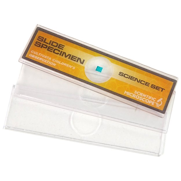 Vaikų mikroskopo mokomasis rinkinys geltonas 4