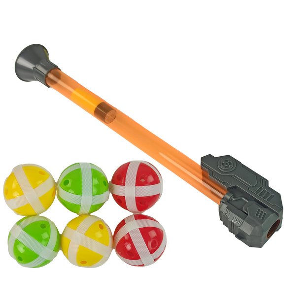 SMIGINIS SU VELCRO STRĖLYTĖMIS IR KAMUOLIUKAIS 36 CM 1