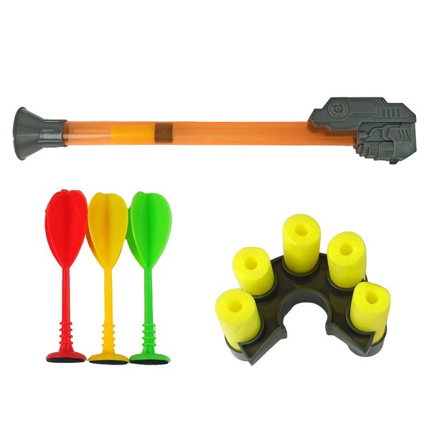 SMIGINIS SU VELCRO STRĖLYTĖMIS IR KAMUOLIUKAIS 36 CM 2