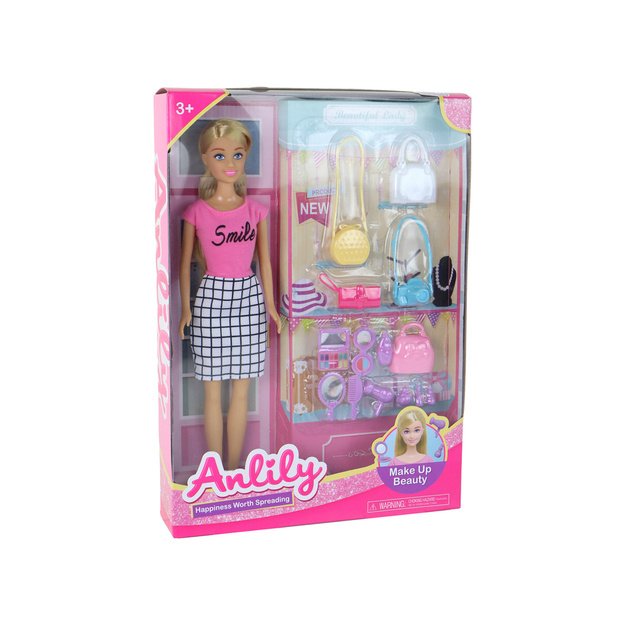 Anlily Doll Set Handbags Styling Set