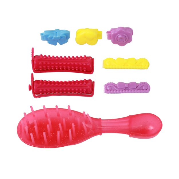 Anlily lėlės Ilgi šviesūs plaukai Šukuosenos stilius 4