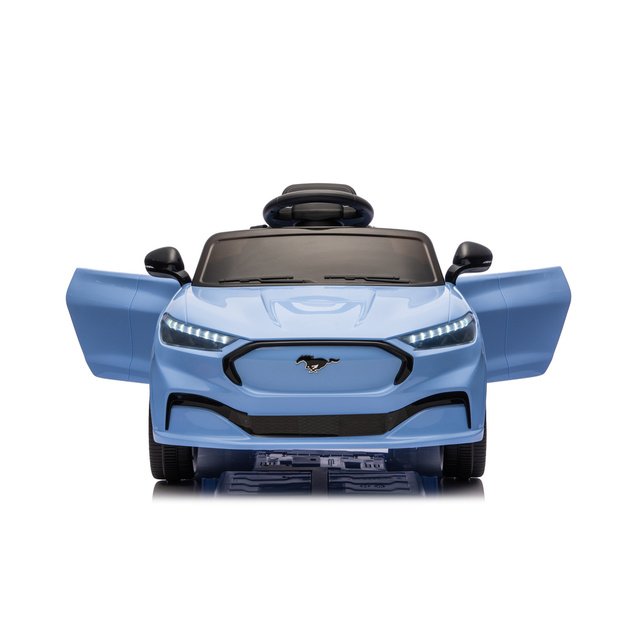 Ford Mustang Mach-E Blue 24V Battery-Powered Car 3