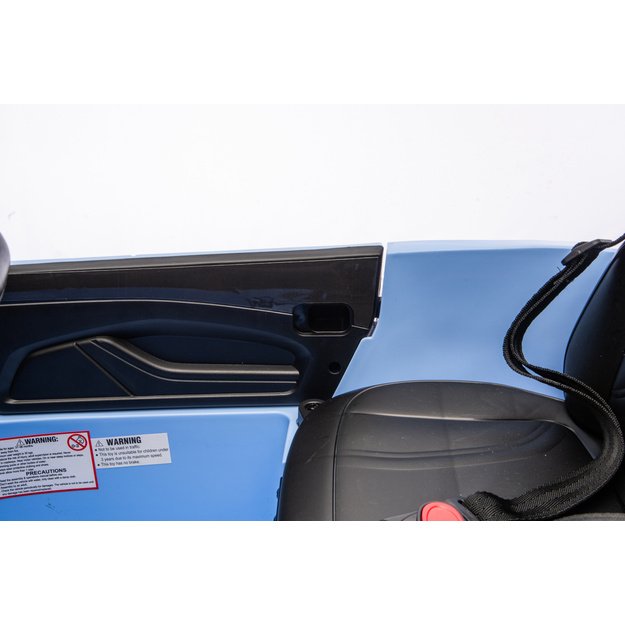 Ford Mustang Mach-E Blue 24V Battery-Powered Car 7