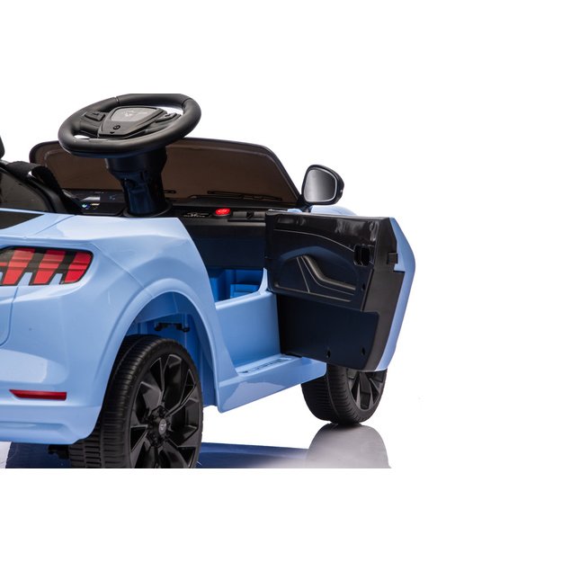 Ford Mustang Mach-E Blue 24V Battery-Powered Car 4