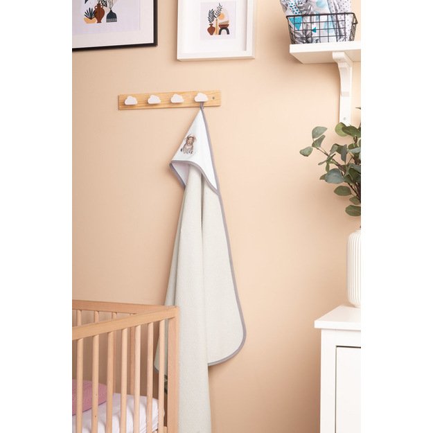 BATH COVER SHEEP 80X80 GREY 4