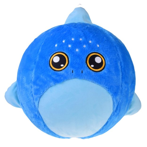 Growing Plush Blue Shark Jumping Ball Pump 50 cm 1