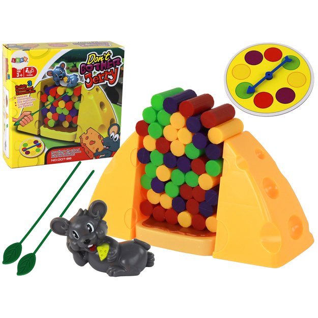 Cheese Pyramid Arcade Game Don t Knock Down the Mouse
