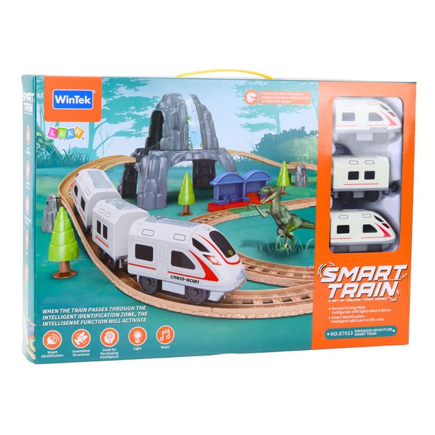 Dinosaur Park Electric Train Set with Lights and Sounds 76 cm 6