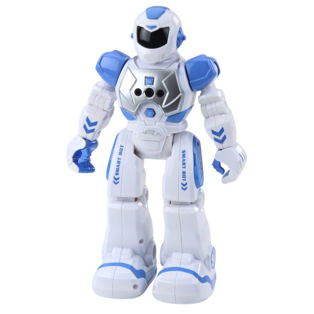 Remote Controlled Educational Robot RC Talking Dancing Lights Sounds Blue 1