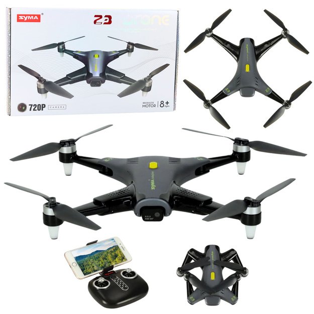Syma Z3 PRO Drone HD Camera WiFi Remote Controlled RC Black