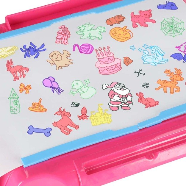 Projektoriaus pie&scaron;imo stalo kortelė rožinės spalvos 9