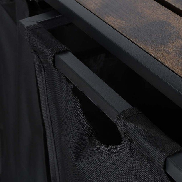 Skalbinių krep&scaron;ys 2 skyriai su lentyna vir&scaron;uje, palėpės &scaron;iuk&scaron;liadėžė 80 l 9