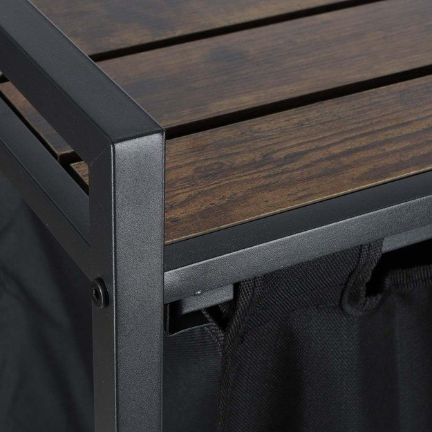 Skalbinių krep&scaron;ys 2 skyriai su lentyna vir&scaron;uje, palėpės &scaron;iuk&scaron;liadėžė 80 l 8