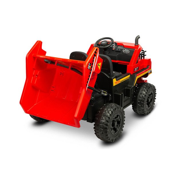 BATTERY VEHICLE TOY TIPPER TRUCK TANK RED 1