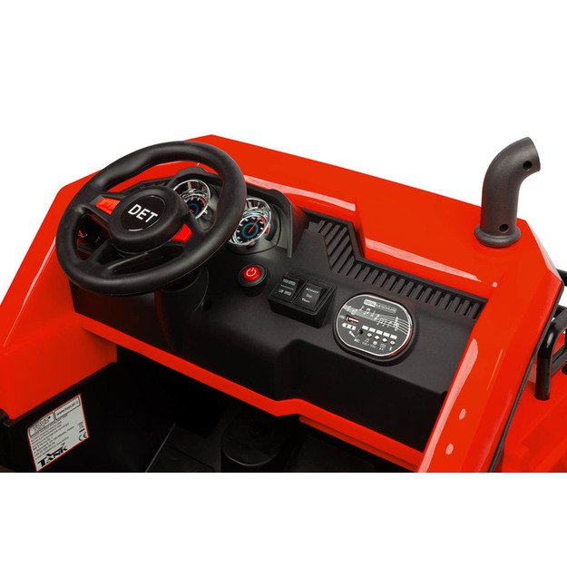 BATTERY VEHICLE TOY TIPPER TRUCK TANK RED 11