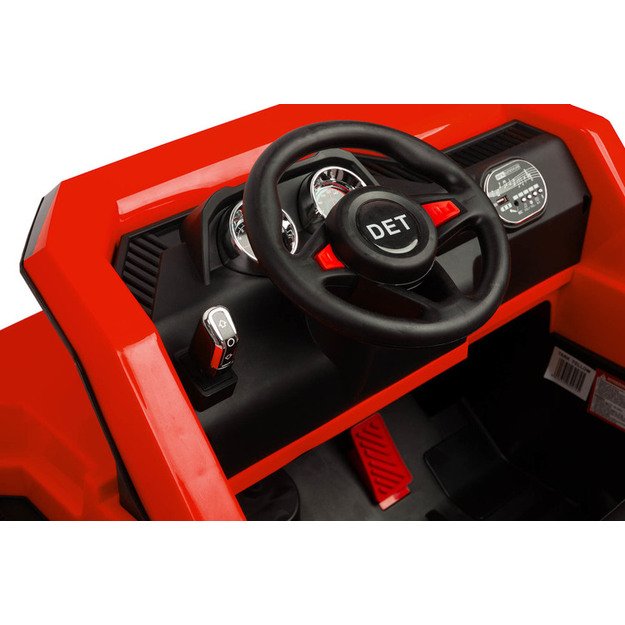 BATTERY VEHICLE TOY TIPPER TRUCK TANK RED 10