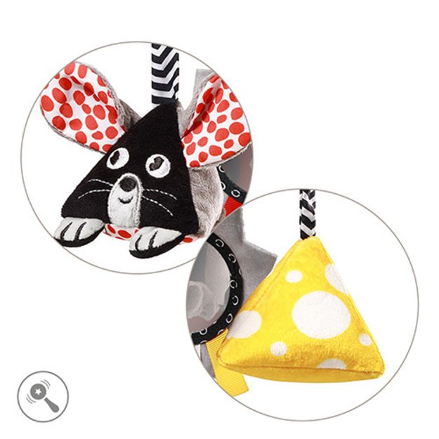 1678 CONTRASTING CAROUSEL MOUSE 1