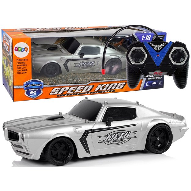 Nuotoliniu būdu valdomas sportinis automobilis R/C 1:18
