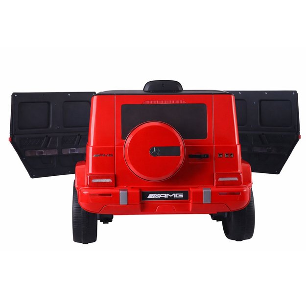 S306-1 Red Battery Operated Car Mercedes G63 5