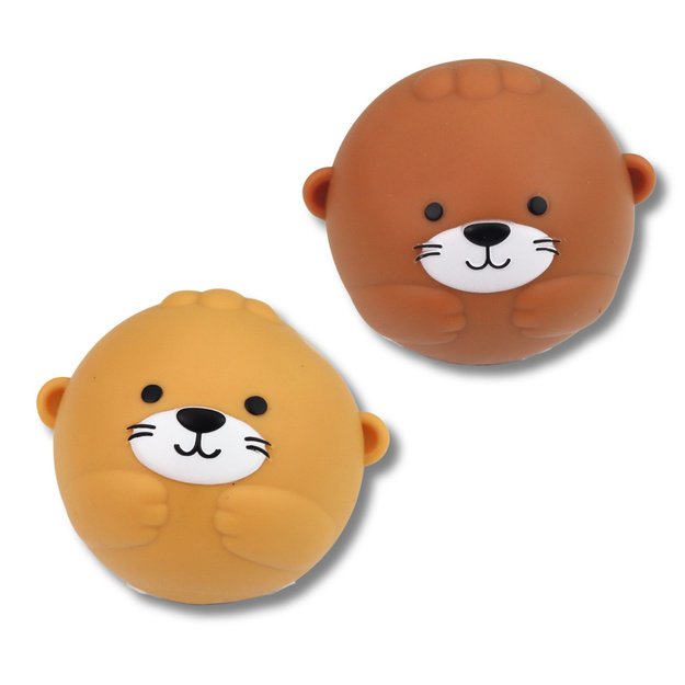 Vonios žaislų rinkinys „Otter Family“  7 vnt. 2