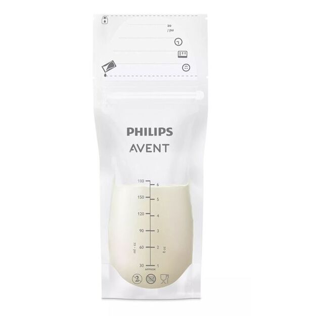 SCF603/25 FOOD STORAGE BAGS 180ML *