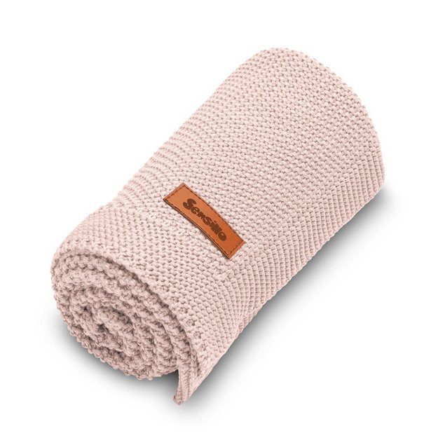Knitted Blanket – pink