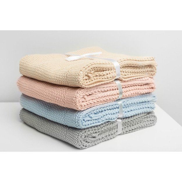 Knitted Blanket – pink