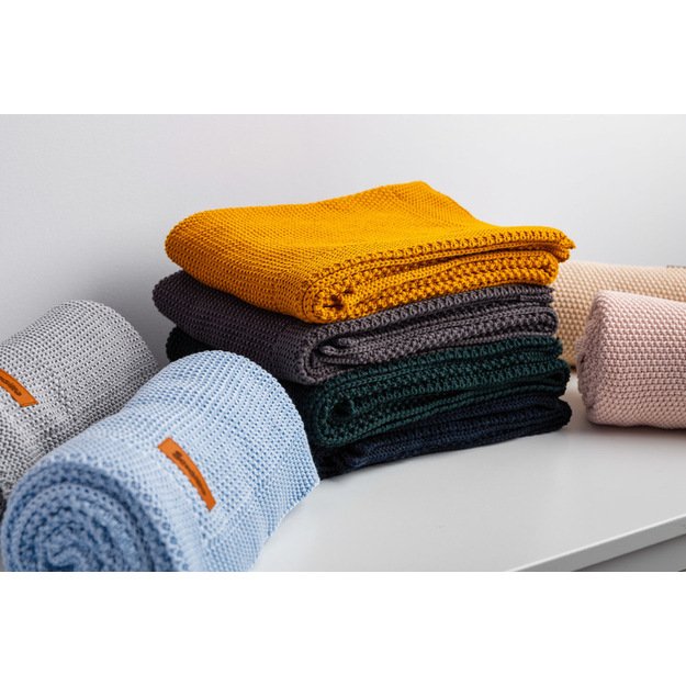 Knitted Blanket – pink