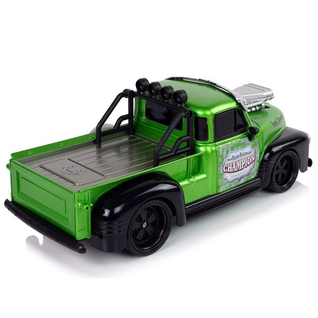 Remote Controlled 1:18 Green Pick-up Truck 3
