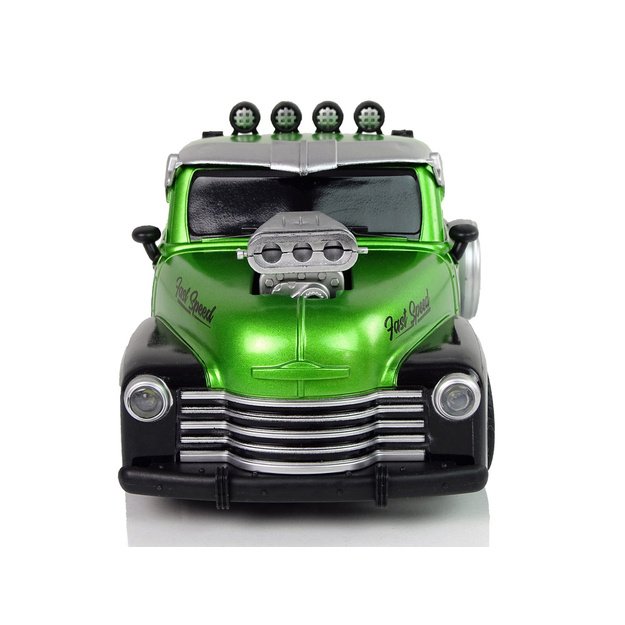 Remote Controlled 1:18 Green Pick-up Truck 4