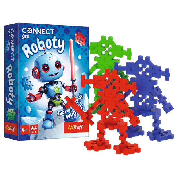 Vaikų žaidimas – Connect Robots 02888