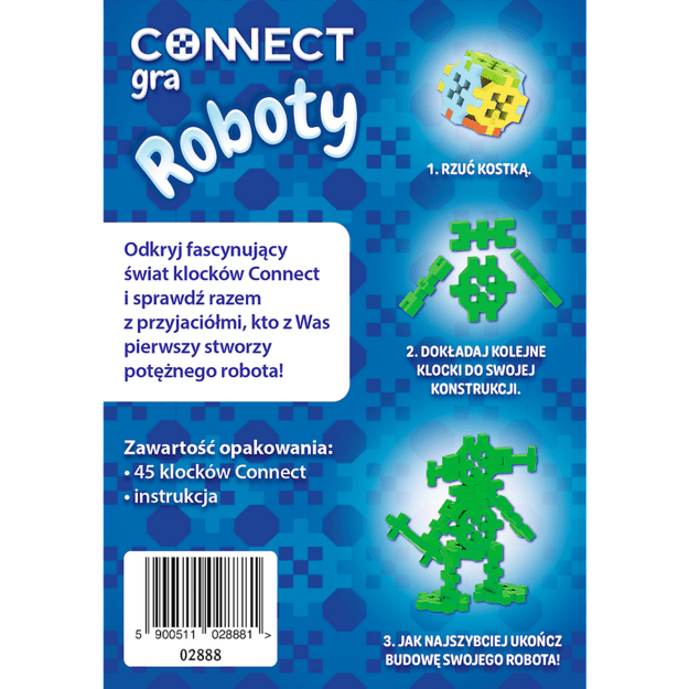 Vaikų žaidimas – Connect Robots 02888